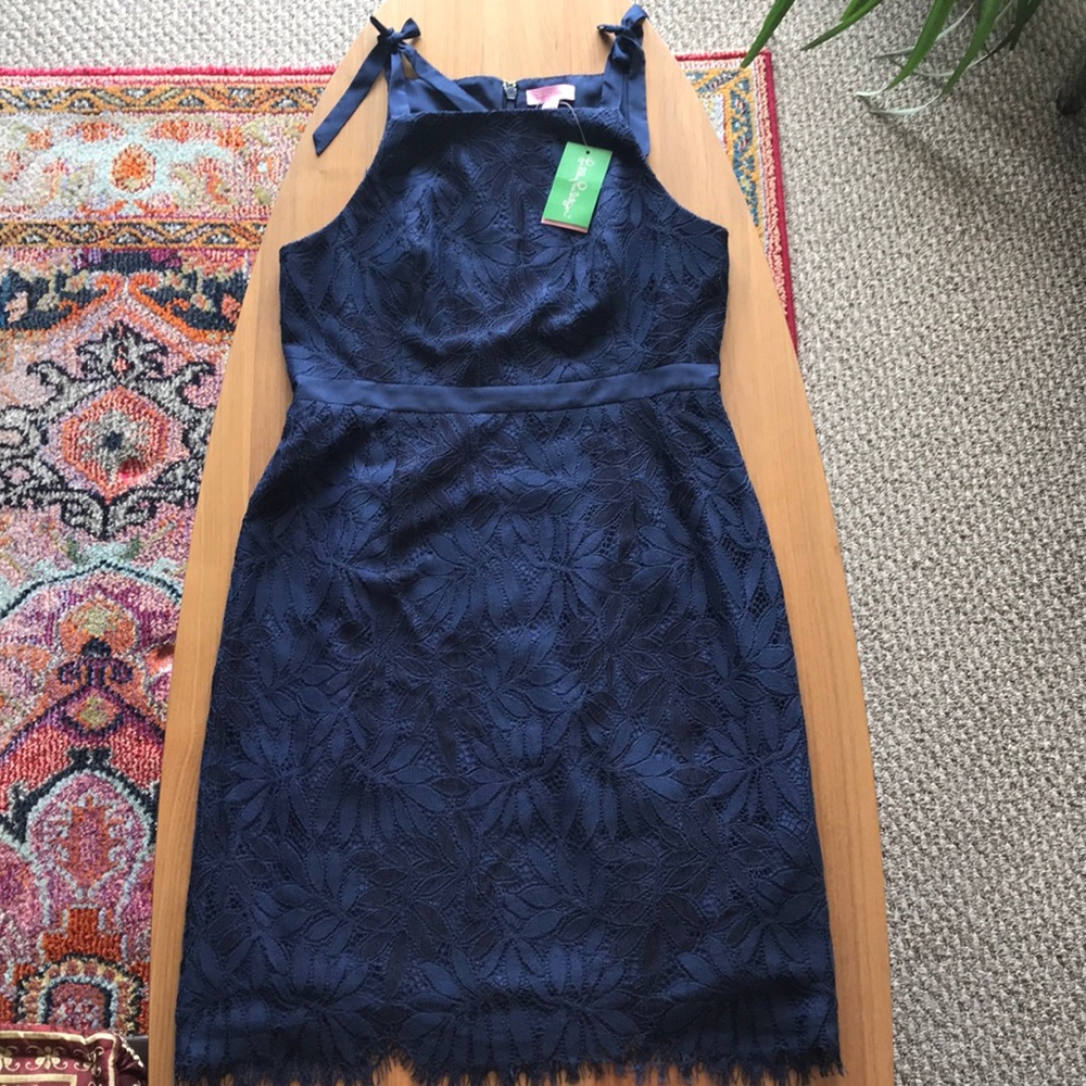 Lilly Pulitzer Kayleigh Shift Dress Lace NWT - Picture 4 of 7